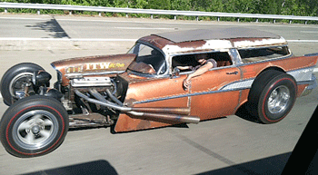 Last year's champ back at it  in his rural Stacy workshop