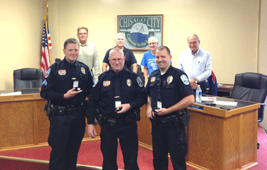 Local Law Enforcement recognized for heroic effort