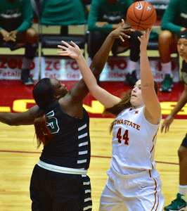 Former Wildcat breaking records in her first game at ISU