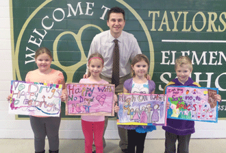 Kids from TF winners in poster contest