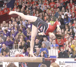 North Branch gymnasts finish fourth at state tournament