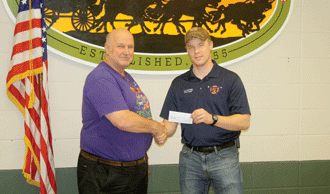 Anoka White Knights donate to Wyoming Fire Department
