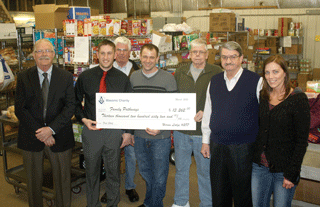 Hiram Lodge 287 making a difference for area food shelves