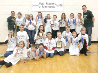 Area elementary students compete at Math Masters of Minnesota