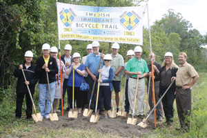 East end of regional trail getting built