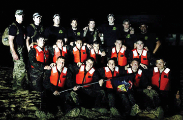 SEAL legacy lives on in Camp Spehar training session, completed by local young men