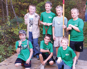 Thanks to the Webelos of Cub Scout Pack 144!