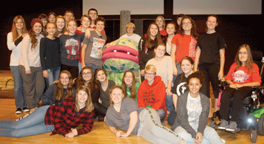 North Branch high school brings popular comically-horrible 'Little Shop' to the stage