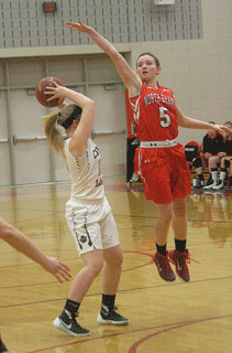 North Branch girls take it to depleted CL