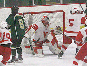 North Branch gets first ever win over Chisago Lakes in boys hockey