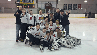 North Branch Peewee A team caps unbelievable season with state trip