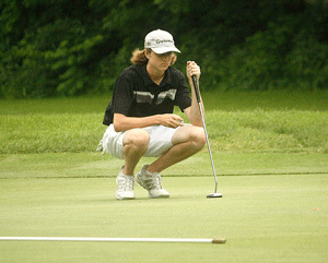 After slow start, Trelstad plays his game at the state tournament at Bunker Hills Golf Course