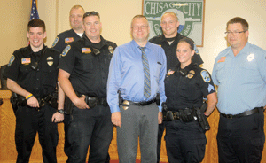 Lakes Area Police personnel honored for saving no fewer than three lives