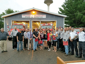 Would you go into waist-deep ditch water to help a crash victim... they did!