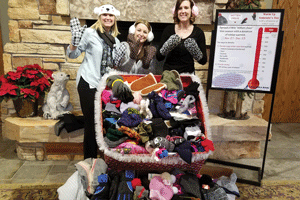 Lake Area Bank's Mitten Drive exceeds goal