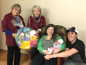 The year's first special deliveries