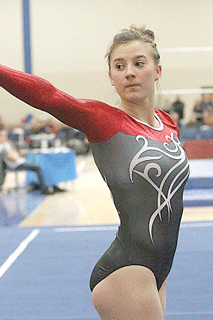 Three NB gymnasts going to state