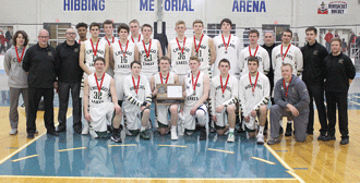 Boys fall short in section championship