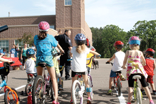 Next generation of cyclists in popular region for biking