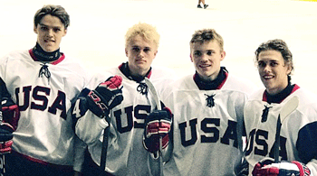 North Branch's Brady Meyer represents USA&#8200;Hockey in Europe