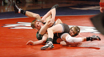 Vikings out-grapple Wildcats, both lose to Cambridge-Isanti at triangular