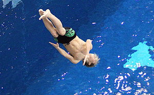Pair of young Wildcats make it to second round of state diving