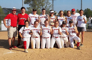 M8 QUEENS: Vikes wrap up first conference softball crown