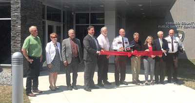 Ribbon cutting for new CC Public Safety Center
