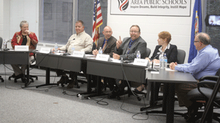 Sheriff, commissioners and other candidates field questions