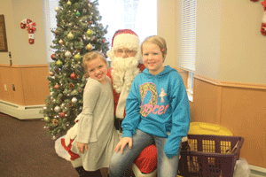 Santa continues to spread joy throughout the area