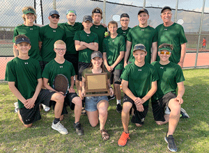 CL boys tennis team claims a share of the conference title