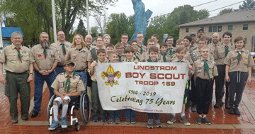From end of WWII until now, Boy Scout Troop has produced leaders