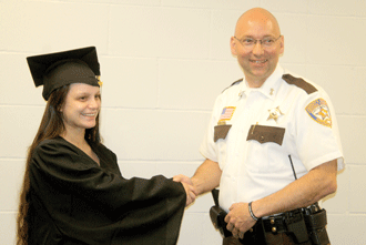 June means graduation - even in jail