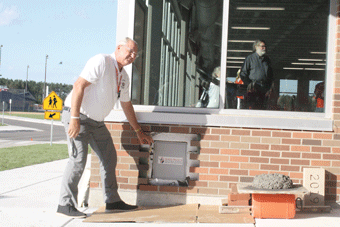 North Branch bricks a time capsule into their new facilities