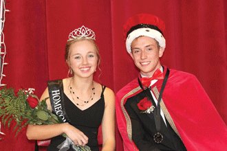 Homecoming King and Queen crowned in North Branch!