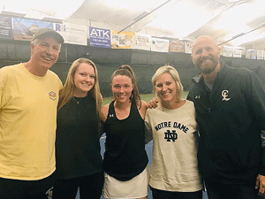 Gillach grabs state tourney bid in girls tennis