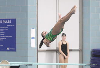Opdahl continues to impress in first year of diving, finishing 14th