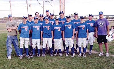 Youth baseball traveling team wins districts 