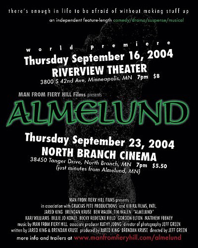 "There's enough in life to be afraid of without making stuff up." Movie makers release film in North Branch