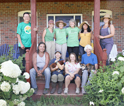 Amador Hill Farm accepts award at Farm Fest Aug. 5