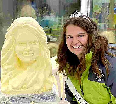 CL's Lindahl turned into a butter sculpture