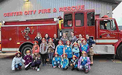 Girl Scout troops work with local emergency services