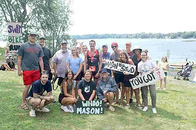 Going the distance at the Chisago Lakes Triathlon