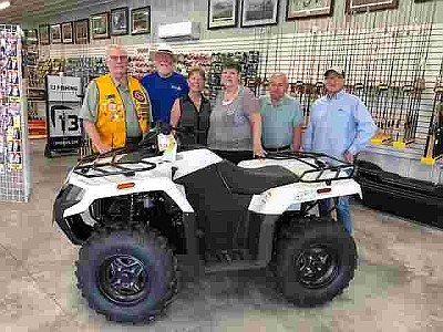 Local couple wins ATV from Rotary fundraiser