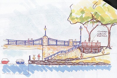 Lindstrom Council gets together behind concept plan for state to improve Hwy. 8