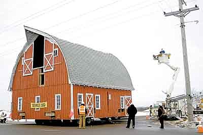 Friend comes through on promise to save Videen barn