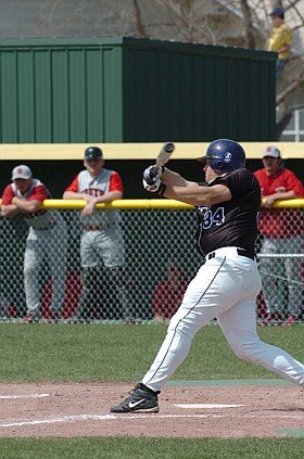 Bahn leading the way with his bat