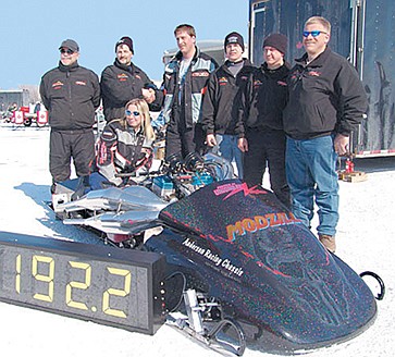 Team Anderson / Hanson set a new World Speed Record