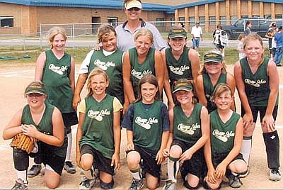 10U fastpitch places 3rd at Becker