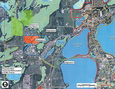 Infrastructure needs getting sorted out, addressed by priority; in expanded Chisago City area